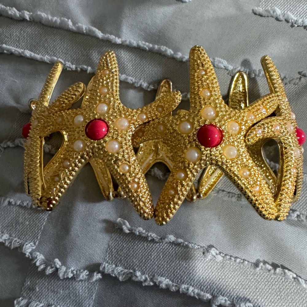 Lilly Pulitzer Gold Starfish Bracelet